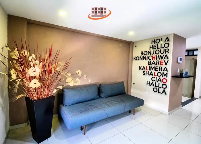 Apartment S06 King Premium Tec Cem Con Cocineta Wifi Balcon Parking Terraza Mexico City