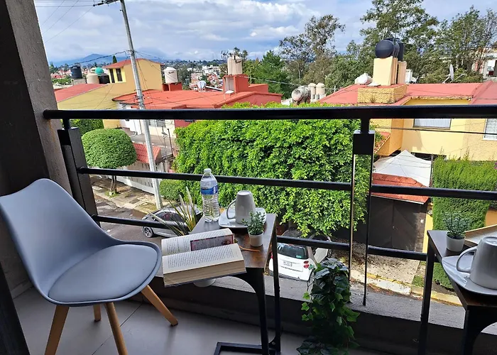 Apartment S06 King Premium Tec Cem Con Cocineta Wifi Balcon Parking Terraza Mexico City